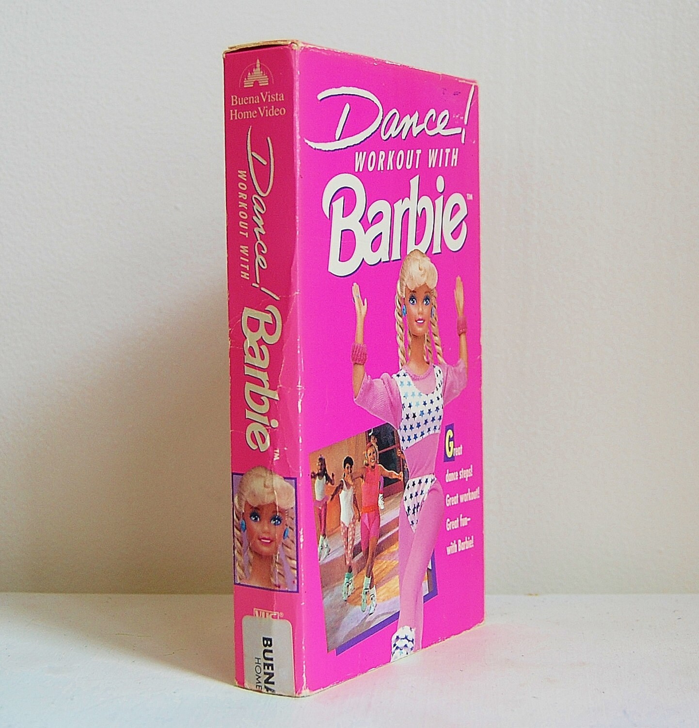 Barbie Dance Workout VHS Tape 90�s Jennifer Love Hewitt