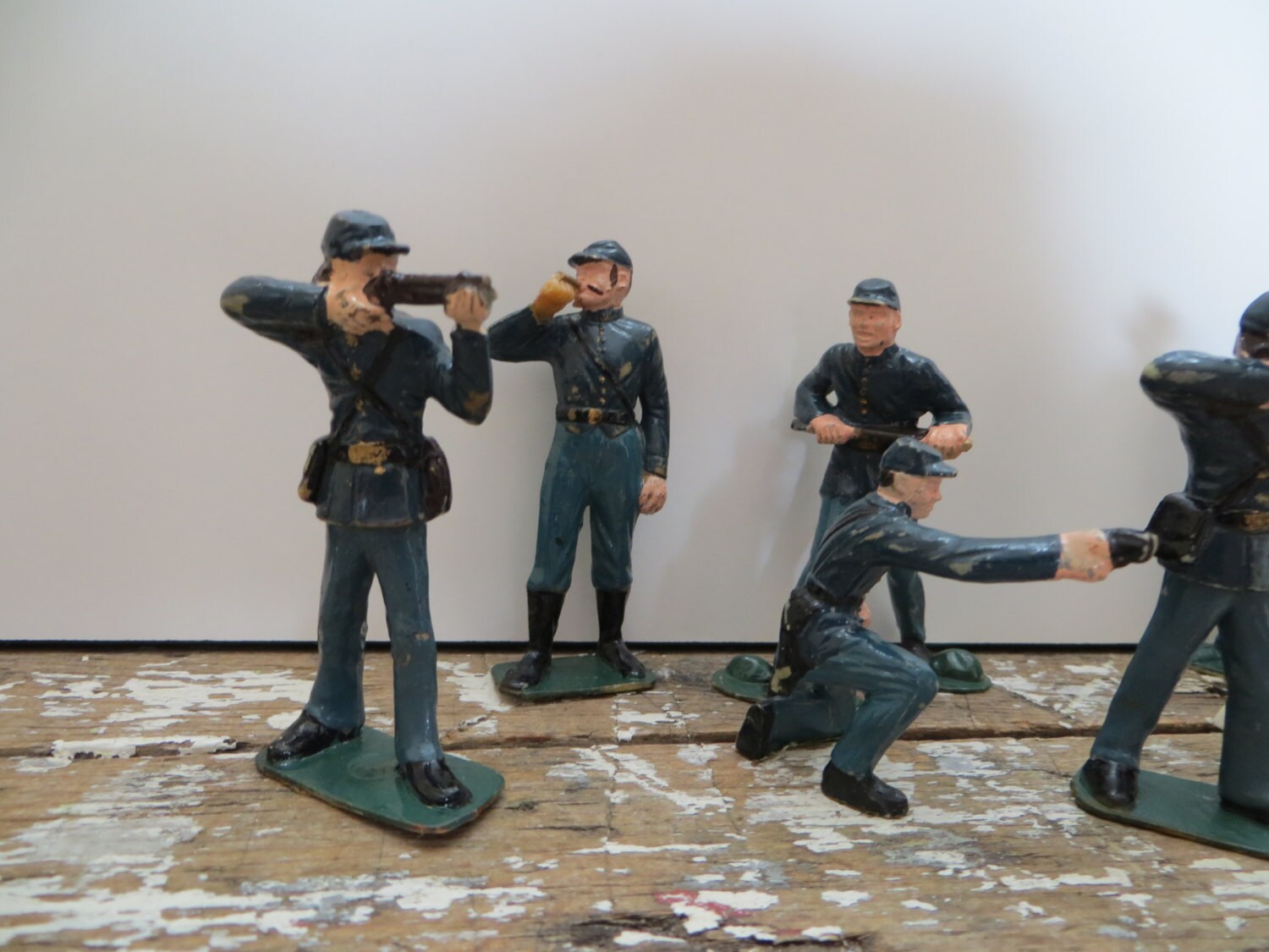 Marx WOW Figurines Toy Soldiers Civil War World of War