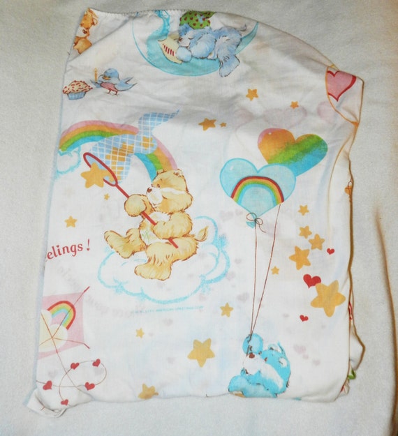 Vintage Care Bears Bed Sheet Twin By FerryTaleTreasures On Etsy