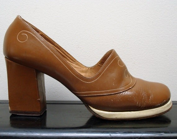 1940s platform shoes
