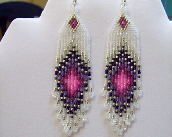 Brick stitch jewelry | Etsy
