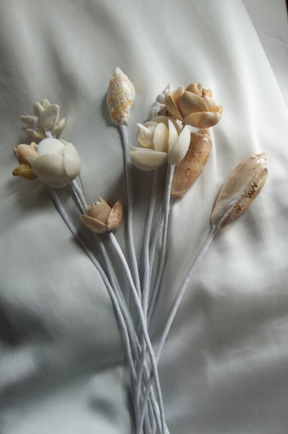 Seashell Flower Bouquet for Wedding or Valentine Gift