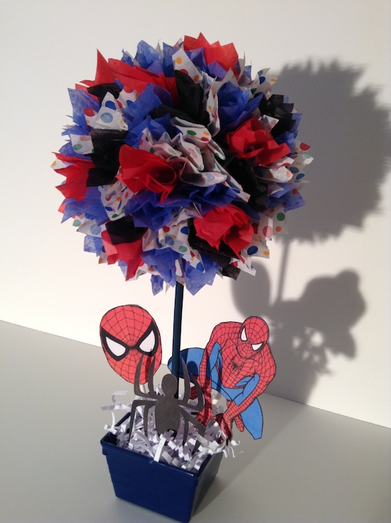 Spiderman Birthday party Decoration, centerpiece, Spider-Man, decorations