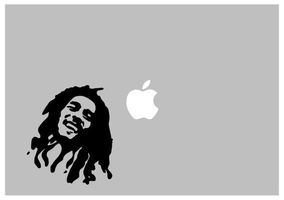 Bob Marley ICON decal: For Laptop Car etc..