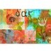 impasto distressed zen asian inspired huge 24x36 ORIGINAL by Elizabeth Rosen