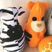 plush animal bowling set