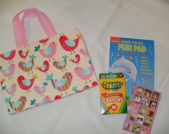 Pretty Birds Art Caddy