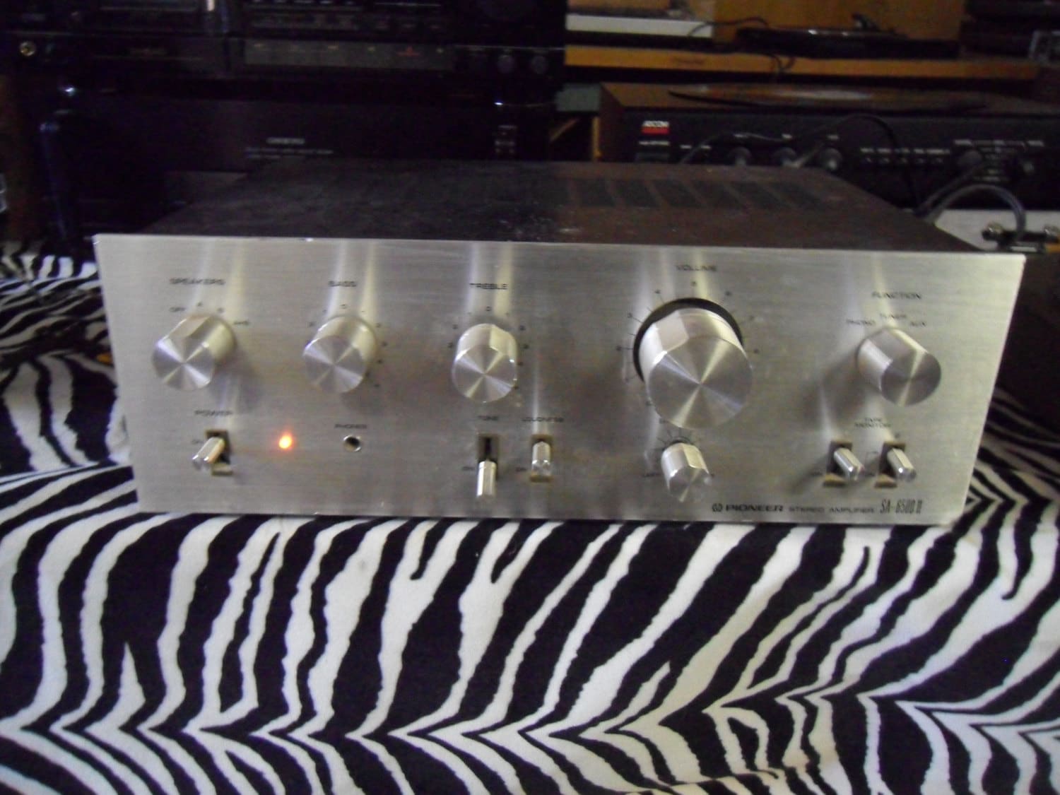 Vintage 70s Pioneer SA6500 II Stereo Integrated Amplifier