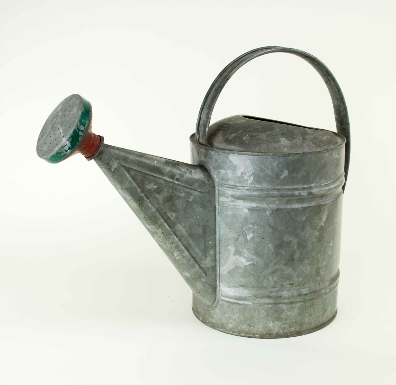 Vintage Galvanized Metal Watering Can