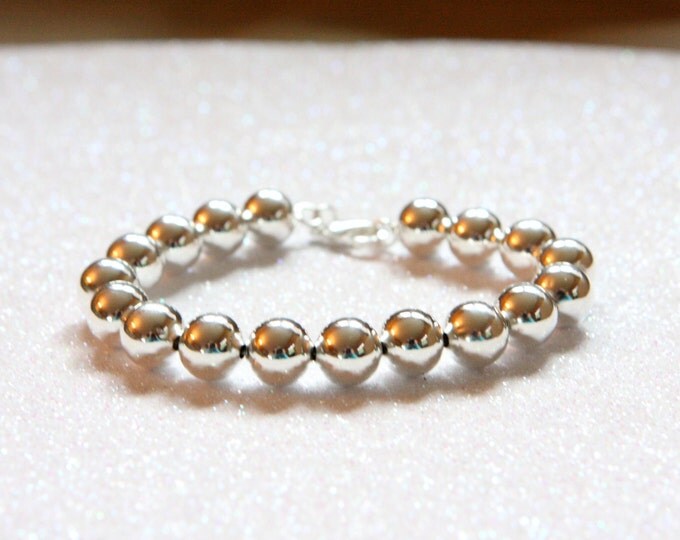Silver Bead Bracelet - Silver Beads Bracelet Designer Style