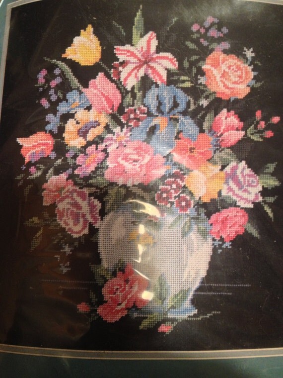 Vintage Dimensions Needlepoint KitVictoria's Bouquet