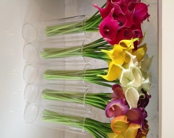 Fine Silk Flowers Faux Calla Lilies bundle 9 stems/bundle