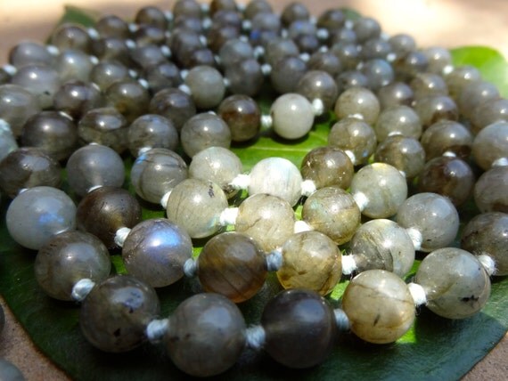 ... Mala Beads - Yoga Prayer Beads - Mantra Meditation Stones on Etsy