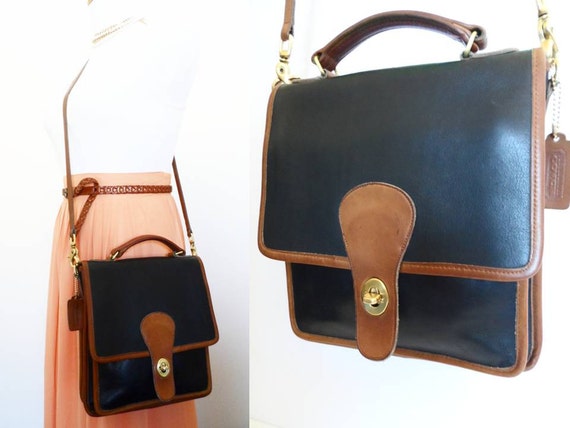 ... Messenger Brief Retro Saddle Camera Bag Crossbody Satchel Two Tone