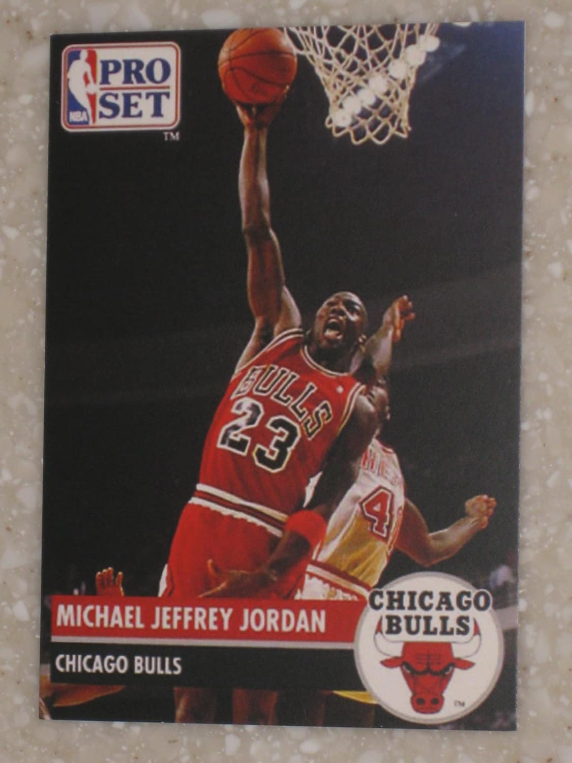pro set rare promo michael jordan card 000