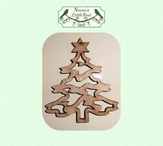 christmas tree ornament laser cut wood christmas tree ornament laser cut wood