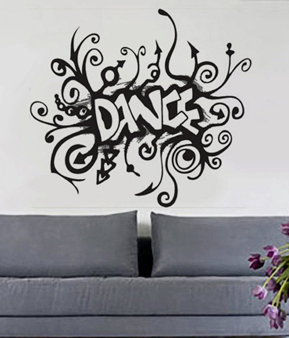  Dance  uBer Decals  Wall  Decal  Vinyl Decor  Art  Sticker 