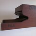 vintage wooden mail organizer