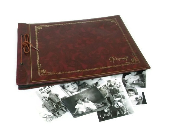 Vintage Photo Album Scrapbook Album Springfield Photo Album