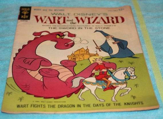 Gold Key Comic Book Walt Disney's Wart and the Wizard