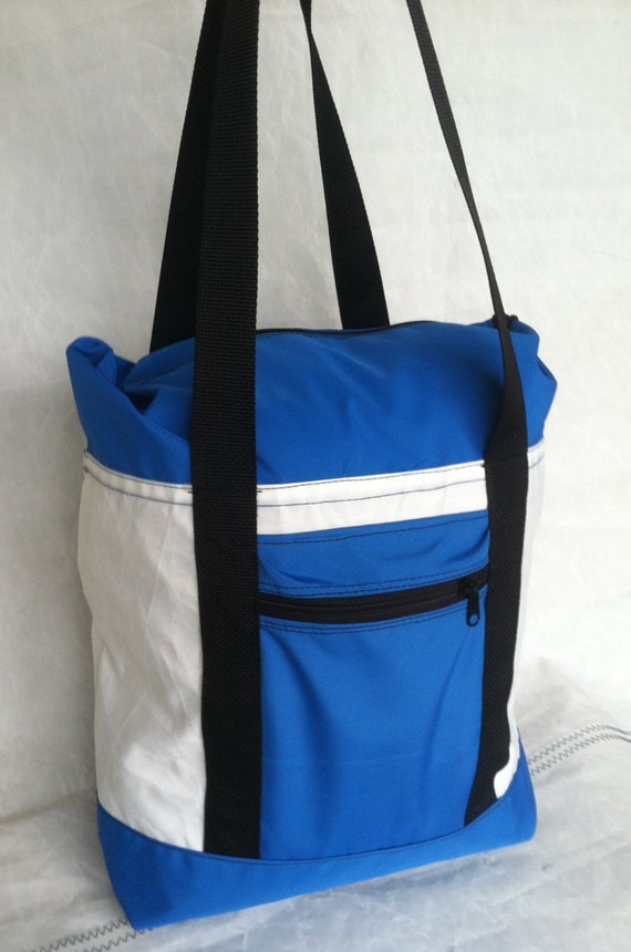 Beach Bag, Sail bag - Big beach tote, Recycled sail bag, weekender bag ...