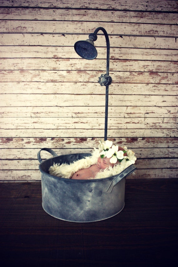 Shower tubbath tub photo propnewborn bathtubnewborn photo