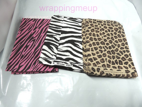 300 Wholesale Hot Pink Zebra, Leopard and Wild Zebra 5 x 7 inch Animal ...