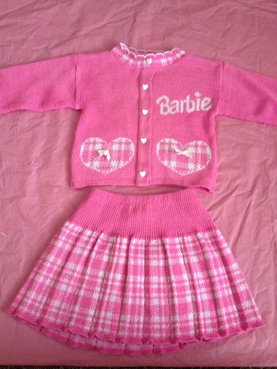 pink barbie sweater