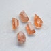 Tangerine Quartz Points - Set of Five