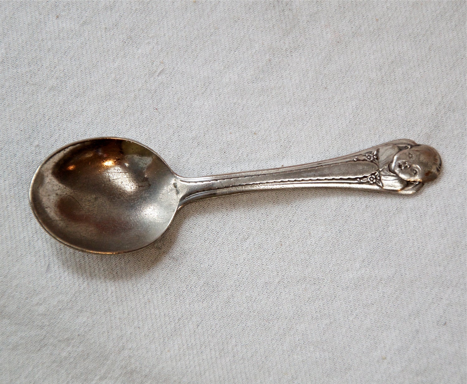 Vintage Gerber's baby spoon...Winthrop silver plate.