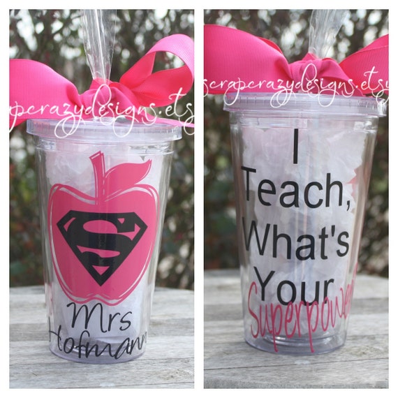 Items Similar To Teacher 16oz Tumber On Etsy