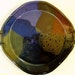 Serving handled Platter in my new Purple.Blue,Red and Black combination glaze...