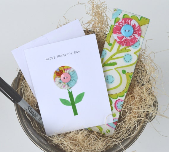 Mothers Day Card and Bookmark Gift Set