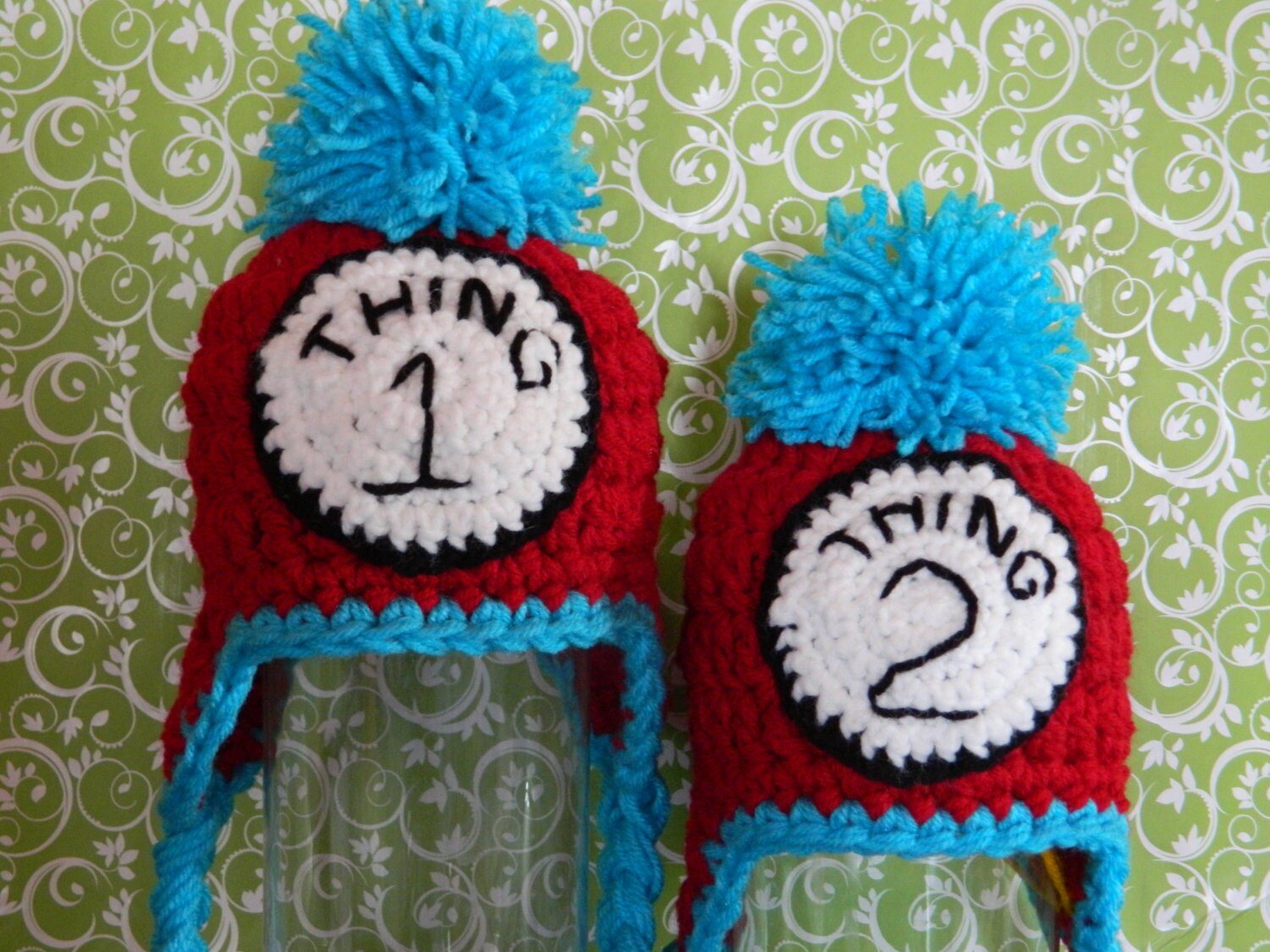 Thing One and Thing Two Hats