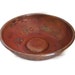 Rustic COPPER bath house BOWL etched flower Minimalist simplistic houseware - VERDIGRIS green patina - Oriental country home bathroom decor