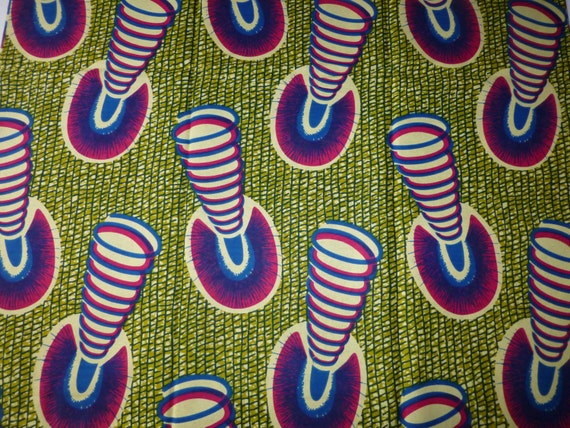 African Wax Prints Sewing Fabrics Sold By Yard (pagne)