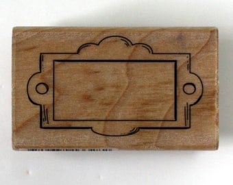Drawer Label Rubber Stamp