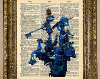 Kingdom Hearts Dictionary Art