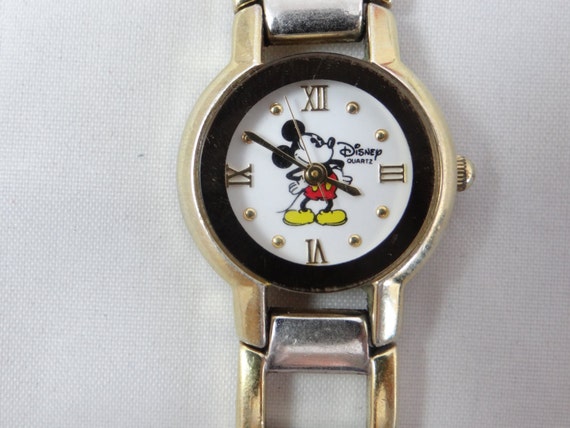 Working Vintage Walt Disney Time Works Mickey by SecondWindShop