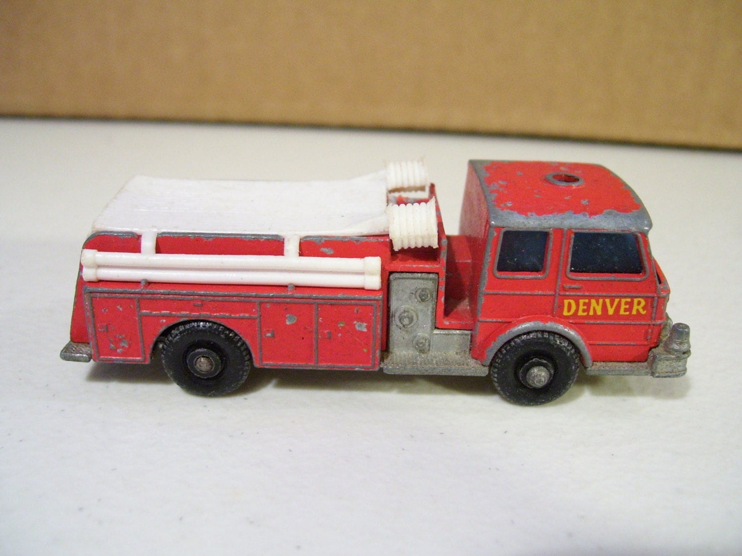 vintage matchbox fire truck