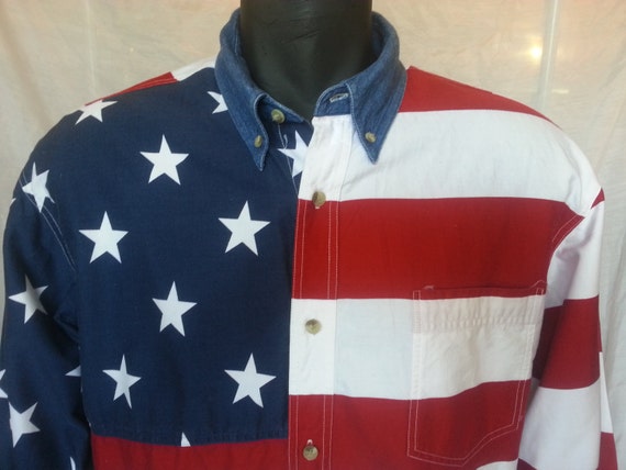 american flag shirt long sleeve