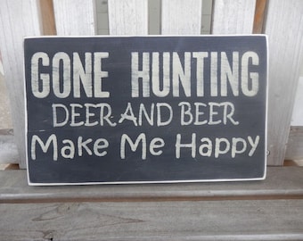 Popular items for gone hunting on Etsy