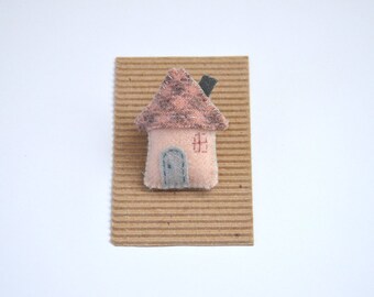 Little Wool House Brooch