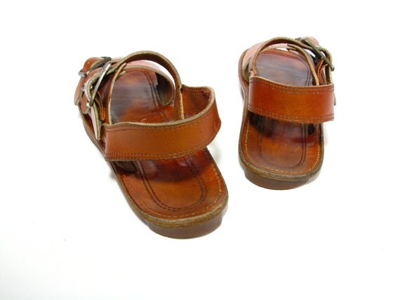 Earth Shoes Anne Kelso. 1970s Sandals. Woodstock Summer. 1970s