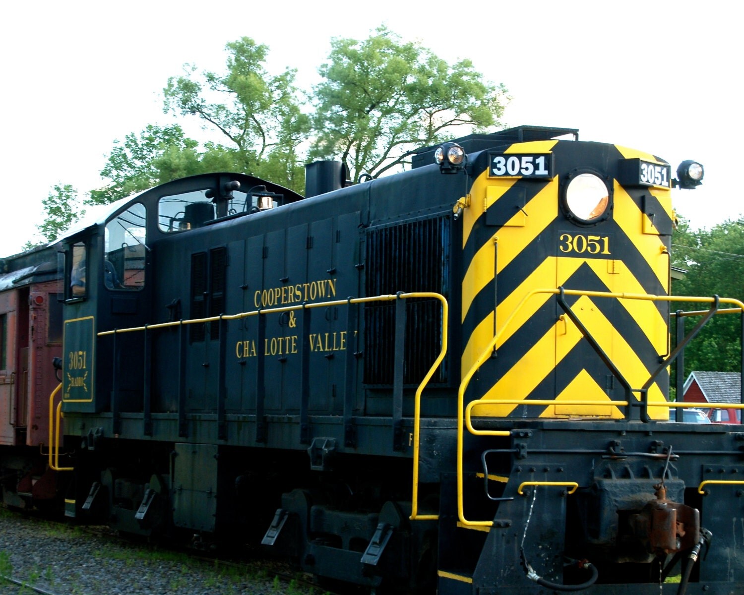 Travel Photography Cooperstown Railroad New York Train