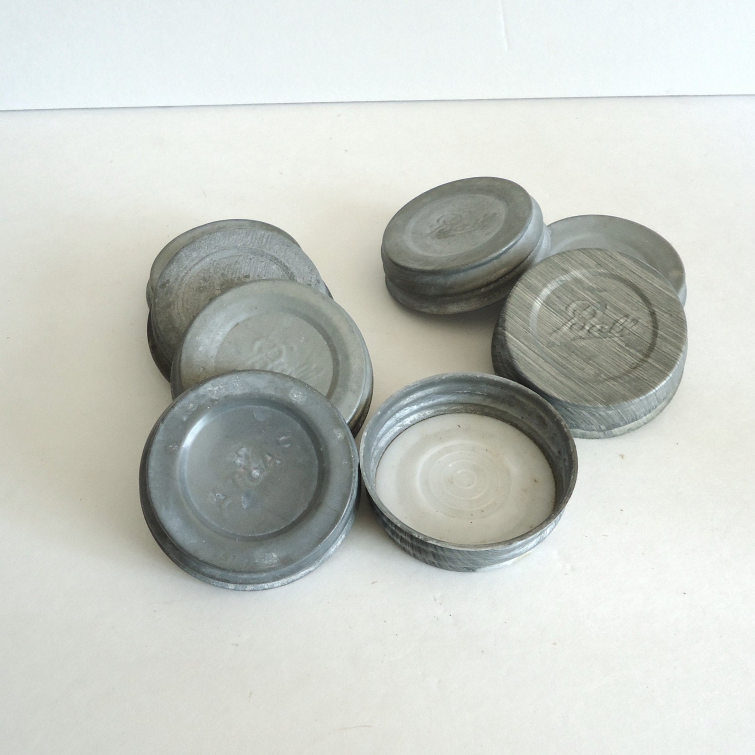 Canning jar lids zinc wide mouth size lid