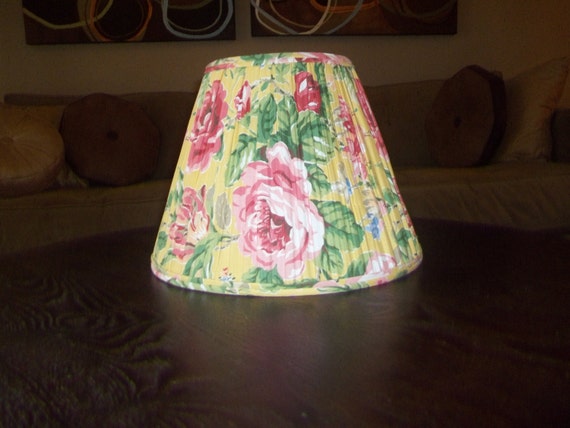 Vintage Laura Ashley Floral Lamp Shade