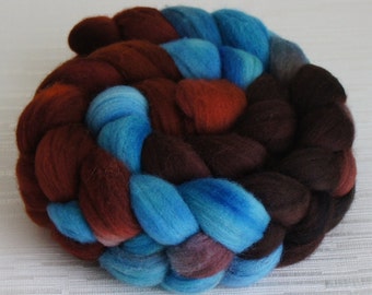 Merino Wool Roving - Hand Painted Felting or Spinning Fiber