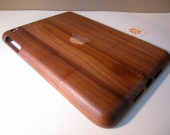 Ipad Mini case - wooden cases walnut or bamboo wood - apple