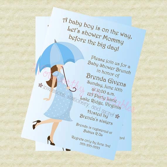 Boy Baby Bump Baby Shower Invitation Il_570xn